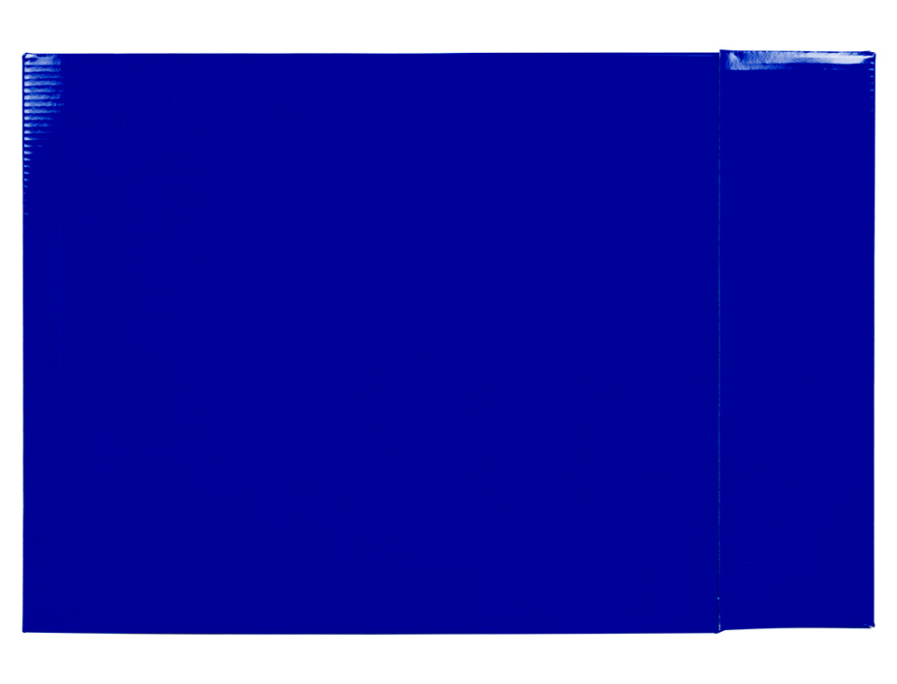 CAJA ARCHIVADOR LIDERPAPEL DE PALANCA CARTON DIN A4 DOCUMENTA LOMO 75MM COLOR AZUL